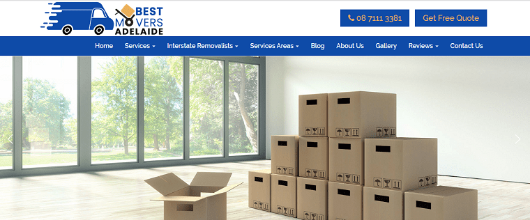 Best Movers Adelaide's Homepage