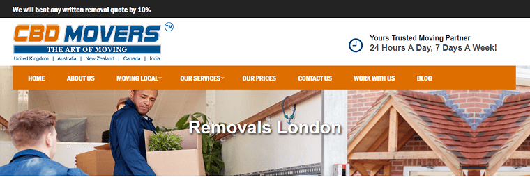 CBD Removals – London's Homepage