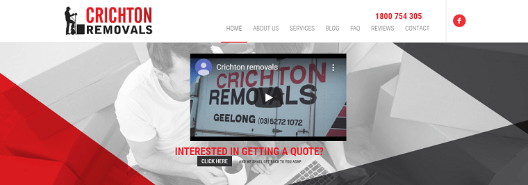 Crichton Removals' Homepage