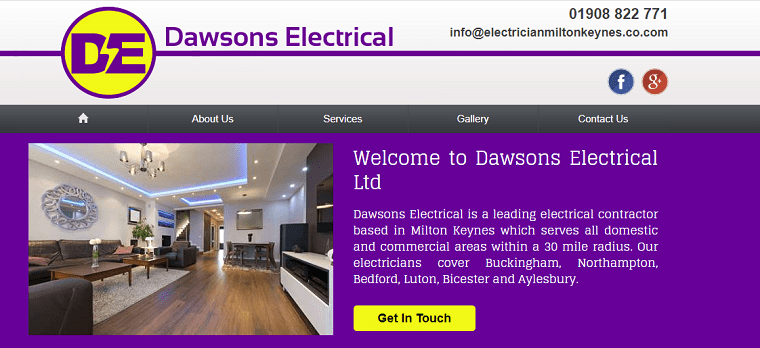 Dawsons Electrical's Homepage