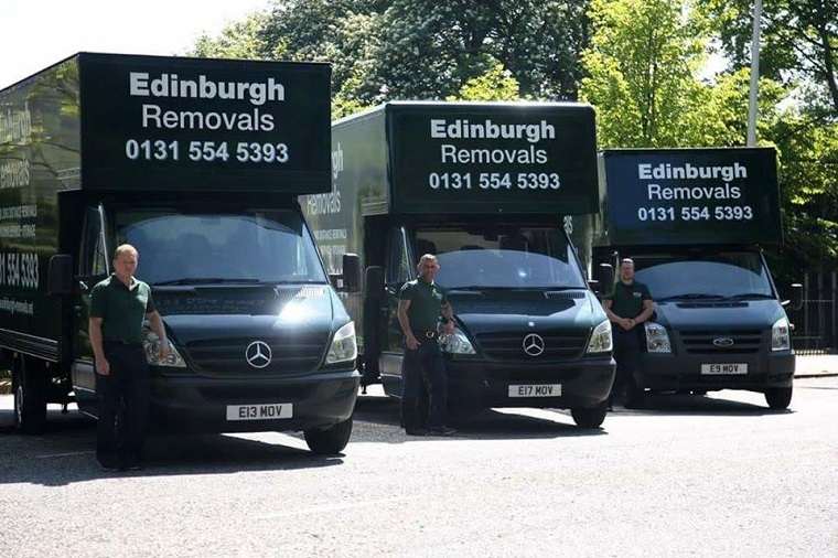 Edinburgh Removals' Vans