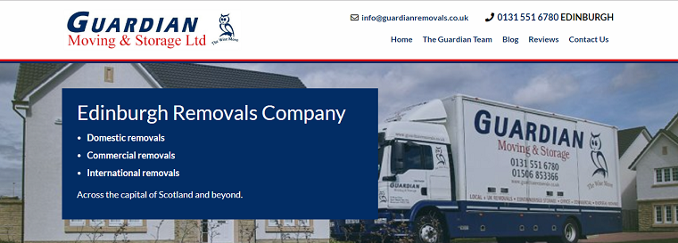 Guardian Moving and Storage Ltd.'s Homepage