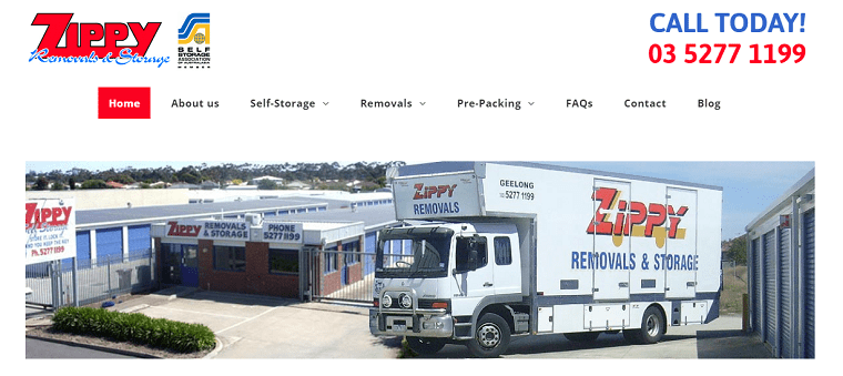 Zippy Removals & Storage's Homepage