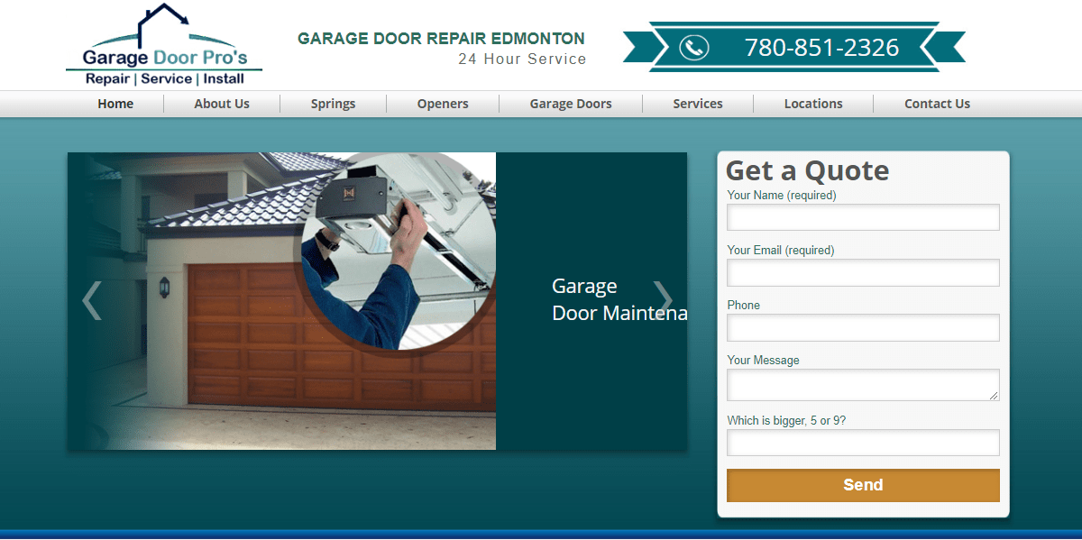 Garage Door Repair Edmonton 4