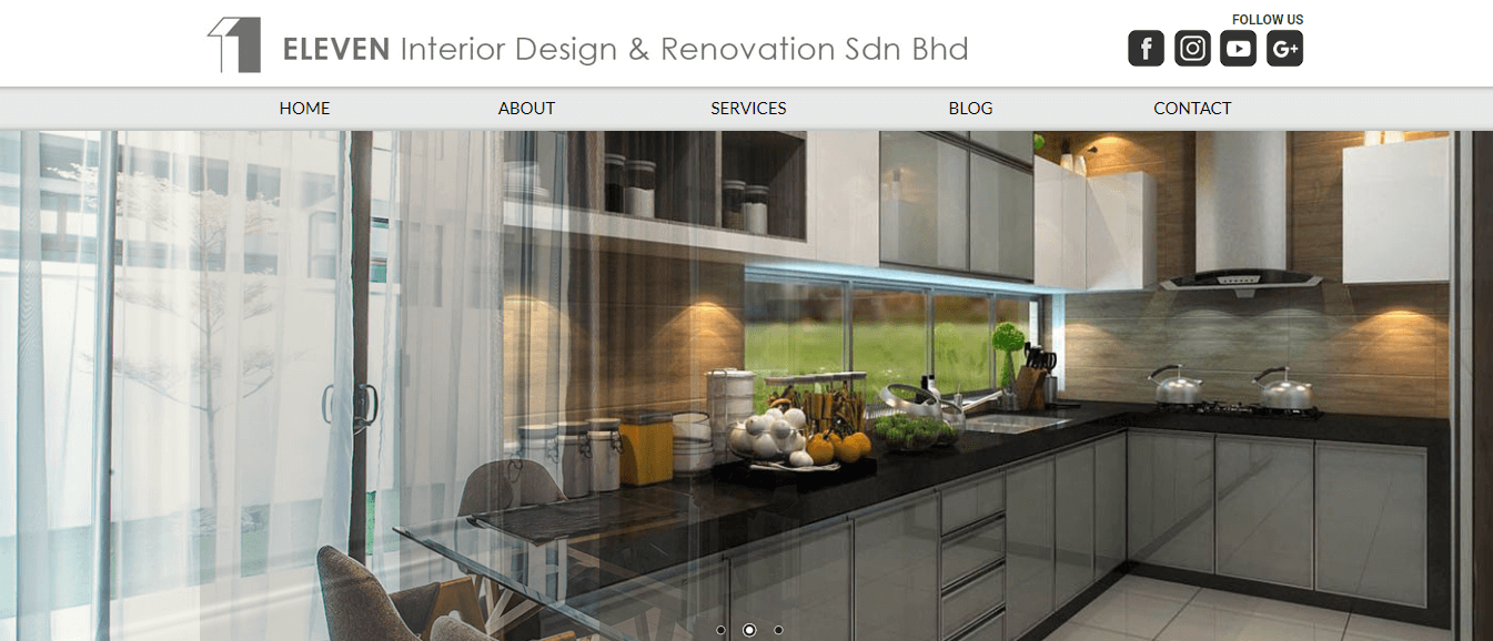 Eleven Interior Design & Renovation Sdn Bhd's Homepage