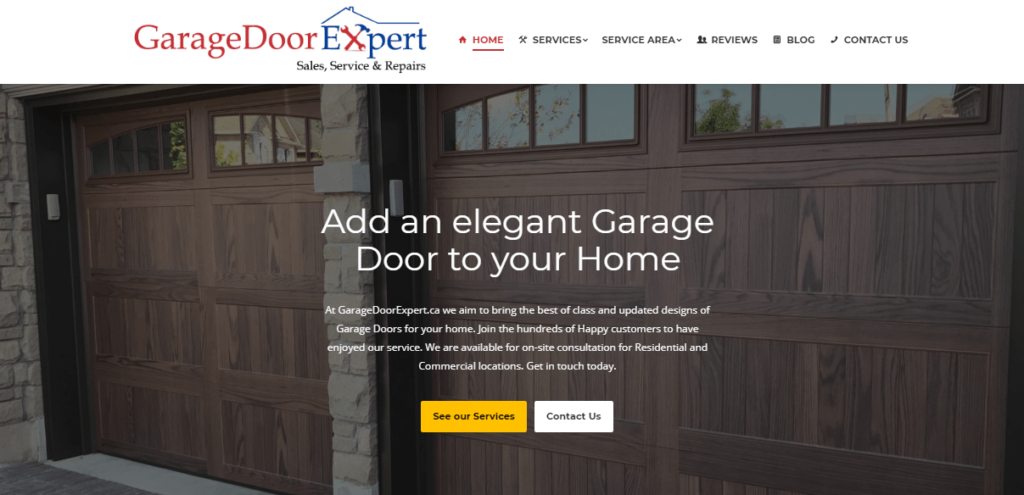 Minimalist Garage Door Manufacturers Mississauga with Electrical Design