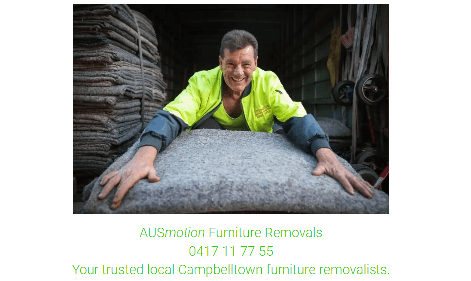 AUSmotion Furniture Removals' Homepage