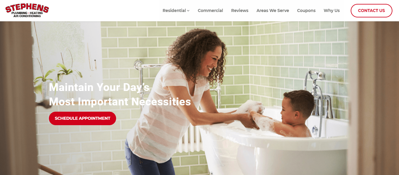 Stephens Plumbing, Heating & Air Conditioning's Homepage