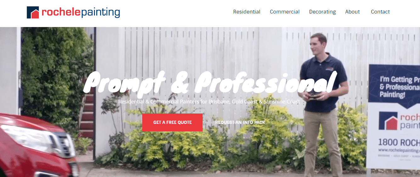 Rochele Painting Pty Ltd.'s Homepage