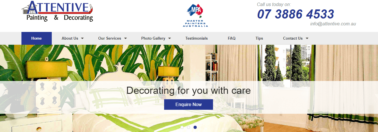 Attentive Painting & Decorating's Homepage