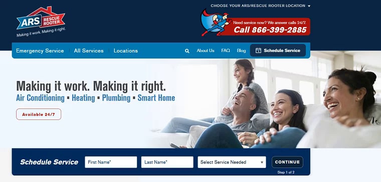 ARS / Rescue Rooter Orange's Homepage