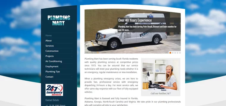 Plumbing Mart of Florida, Inc's Homepage