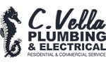 C Vella Plumbing & Electrical's Logo