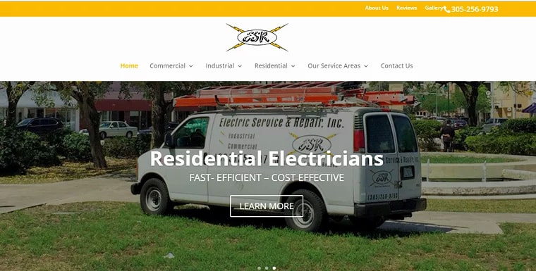 Electric Service & Repair, Inc.'s Homepage