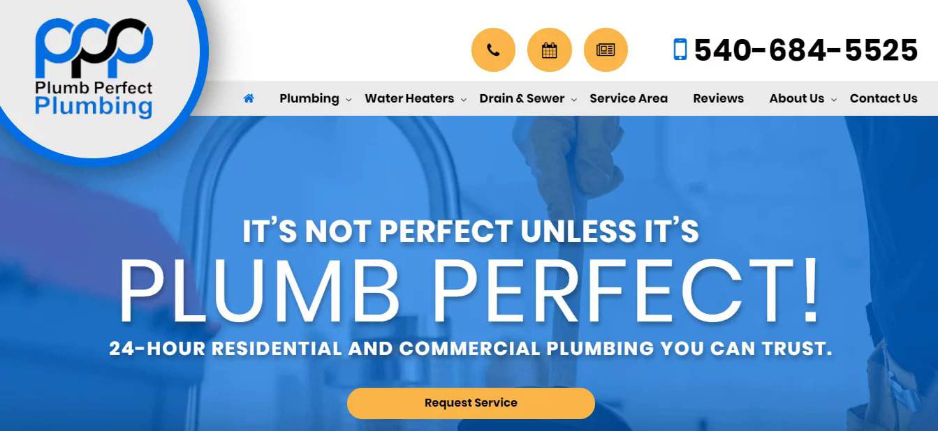Plumb Perfect Plumbing's Homepage