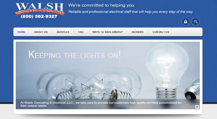 Walsh Consulting and Electrical's Homepage