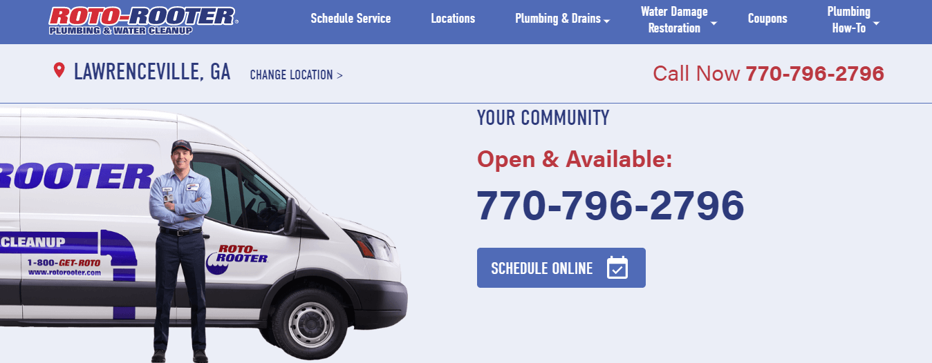 Roto-Rooter Plumbing & Water Cleanup's Homepage