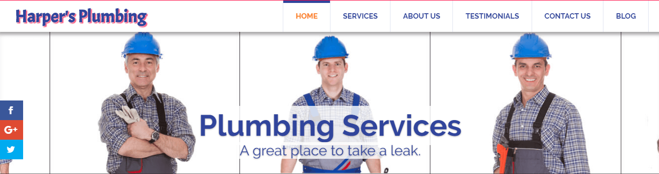 Harper’s Plumbing's Homepage