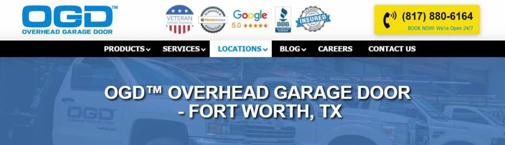 Southwest Garage Door Service Fort Worth Tx