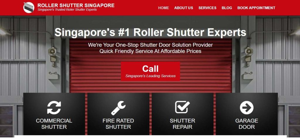 Roller Shutter Singapore's Homepage