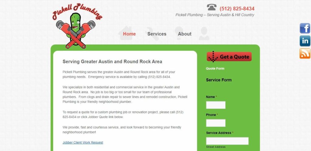 Pickell Plumbing's Homepage