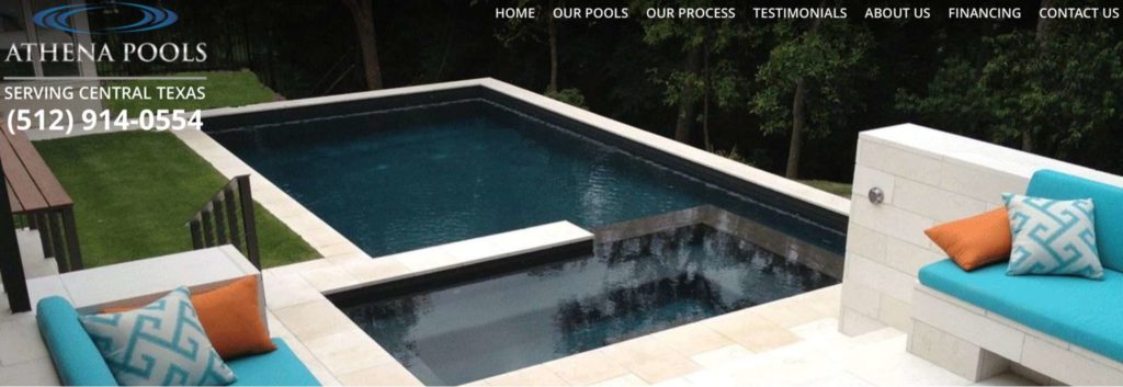 Athena Pools' Homepage