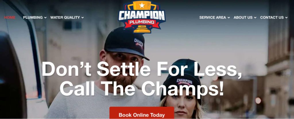 Champion Plumbing's Homepage