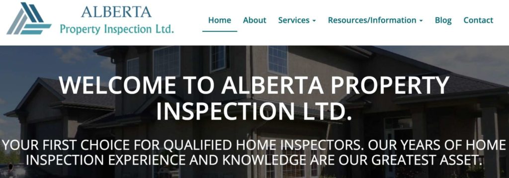 Alberta Property Inspection Ltd's Homepage