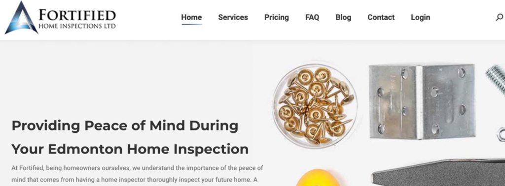 Fortified Home Inspections Ltd's Homepage