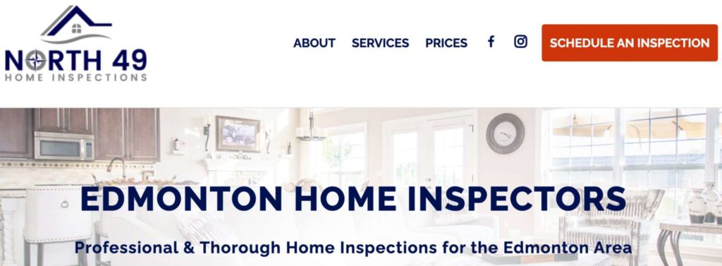 North 49 Home Inspections Ltd's Homepage