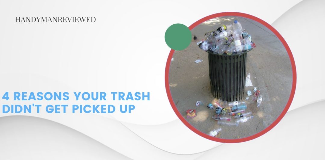4 Reasons Your Trash Didn't Get Picked up