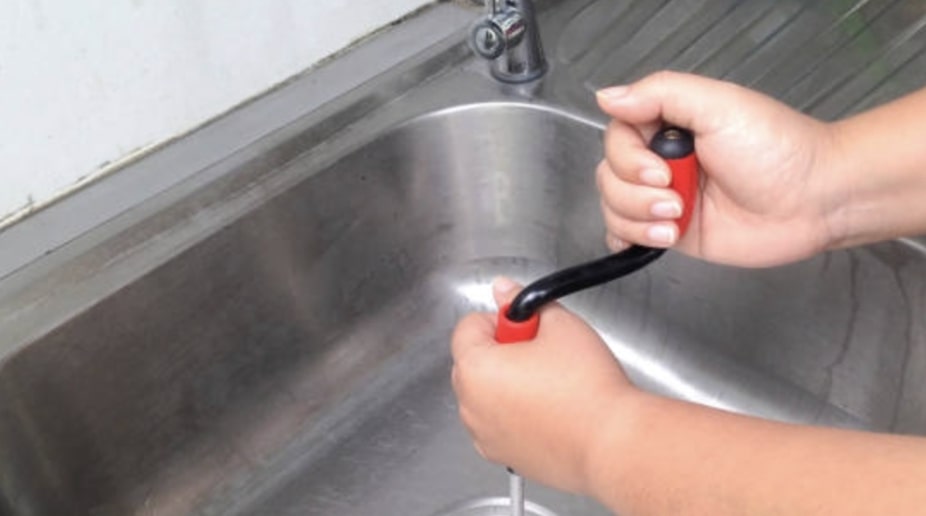 Clear the vertical branch drain (if required)