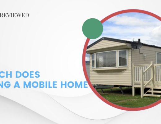 How much does releveling a mobile home cost