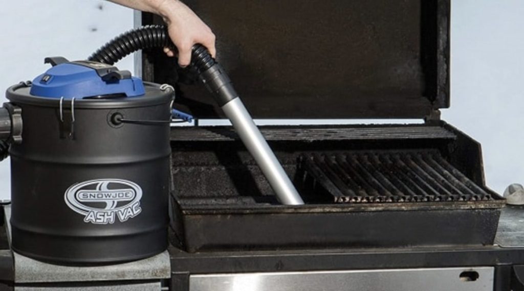 Vacuum the firebox