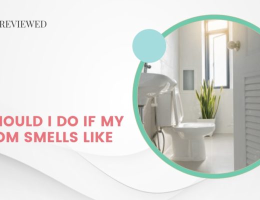 What should I do if my bathroom smells like urine
