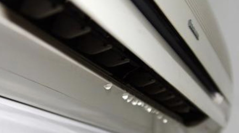 Your AC is leaking
