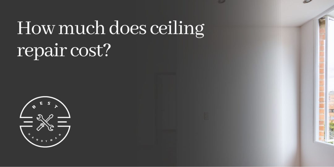 How much does ceiling repair cost