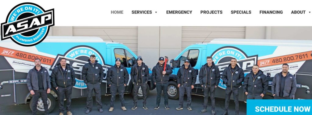 ASAP Plumbing Services's Homepage