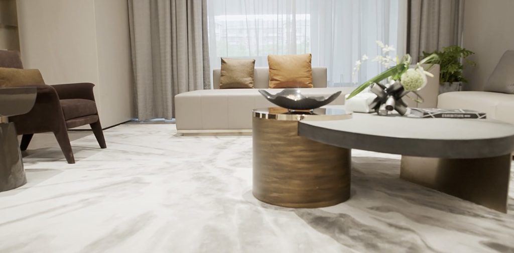 How much does installing a marble floor cost by square foot