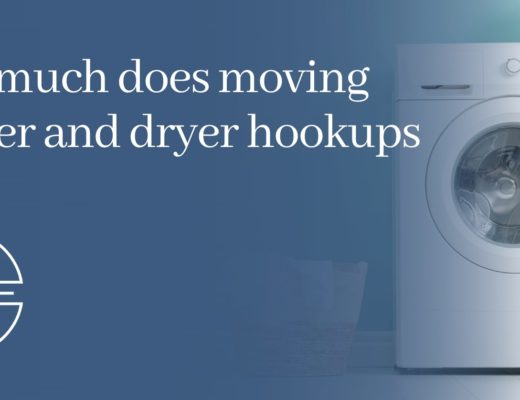 How much does moving washer and dryer hookups cost