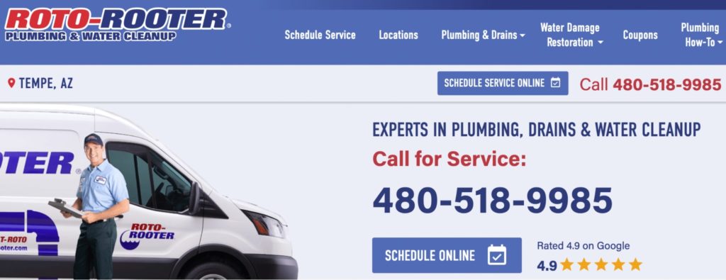 Roto-Rooter Plumbing & Water Clean-Up's Homepage