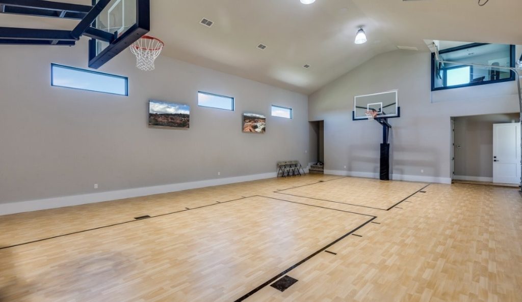 How can you get better grip on an indoor basketball court