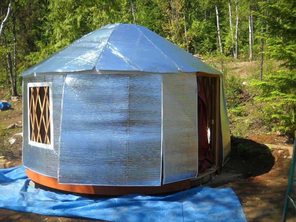 Insulation for the Yurt