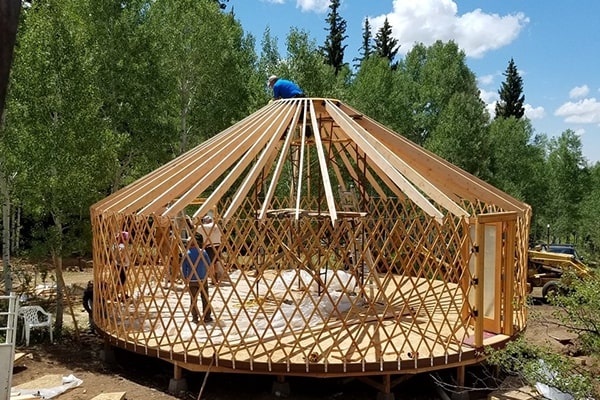 Is it better to buy pre-built yurts rather than make one from scratch