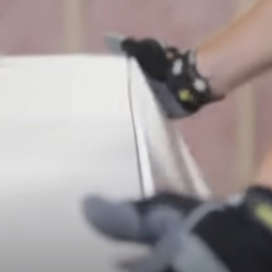 Snap and finish the cut on the panel