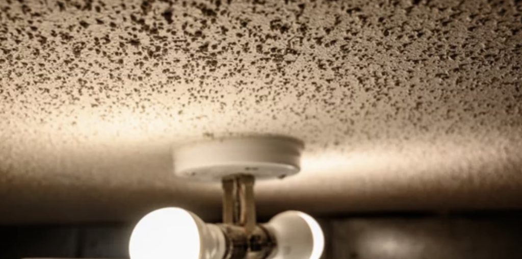 What is a popcorn ceiling