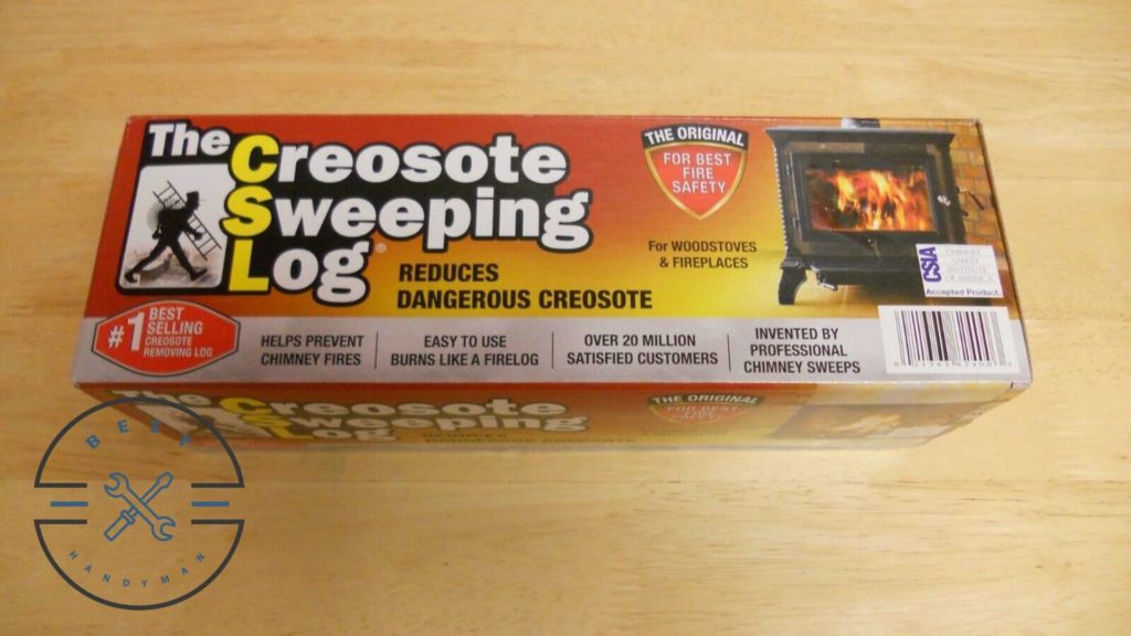 How often should you use creosote sweeping logs