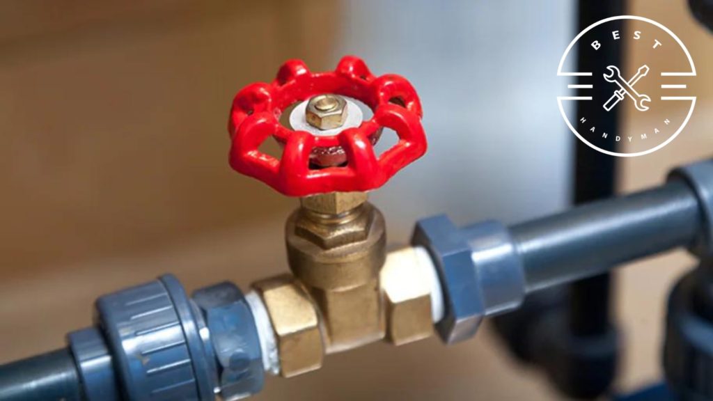 What additional costs should I consider when replacing a main water shut-off valve