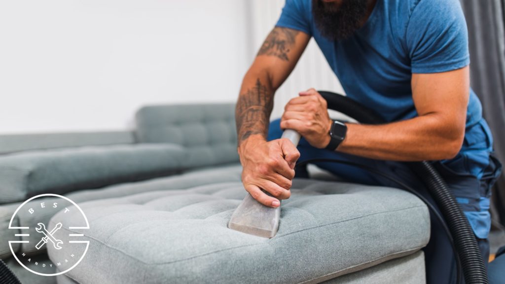 How do I save money when cleaning my couch