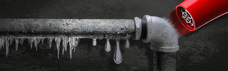 How to Thaw Frozen PEX Pipes
